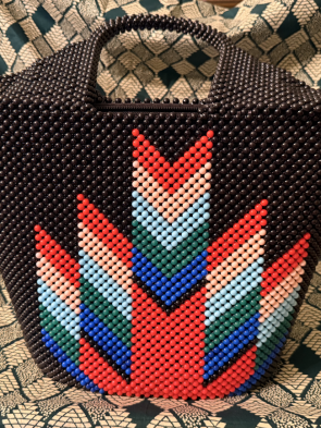 Beaded Bag - Black